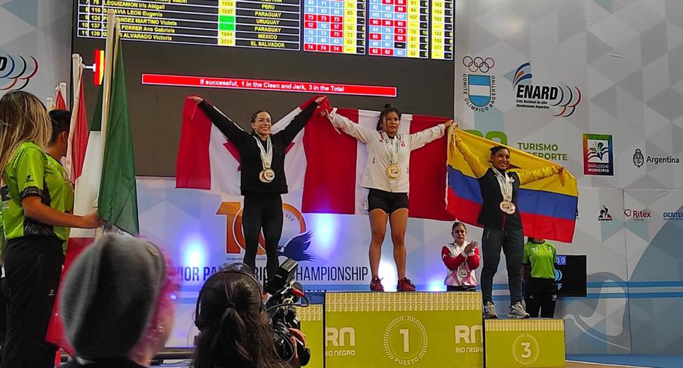 ¡Histórico! Shoely Mego gana triple medalla de oro Pan American Championships de Bariloche
