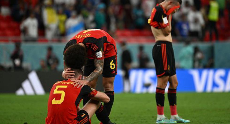 Bélgica le dijo adiós al Mundial de Qatar: las lágrimas tras la eliminación [FOTOS]