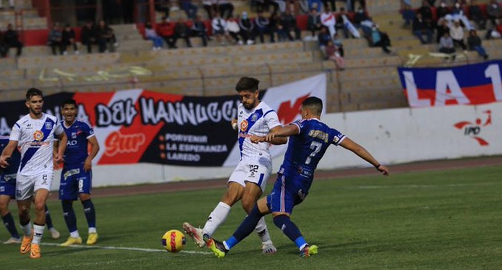Parity at Mansiche: Mannucci drew 2-2 against Alianza Atlético in the League 1