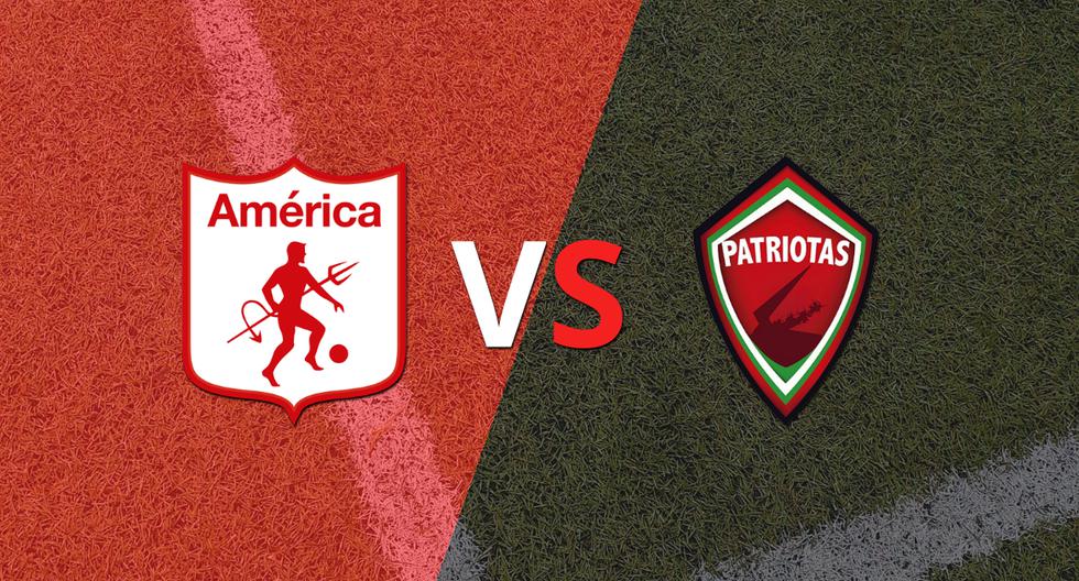 Victoria parcial para América de Cali sobre Patriotas FC en el estadio Olímpico Pascual Guerrero