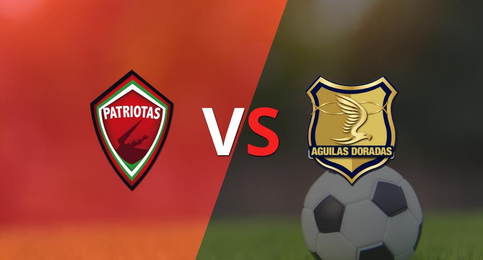 Patriotas FC y Águilas Doradas Rionegro se mantienen sin goles al finalizar el primer tiempo