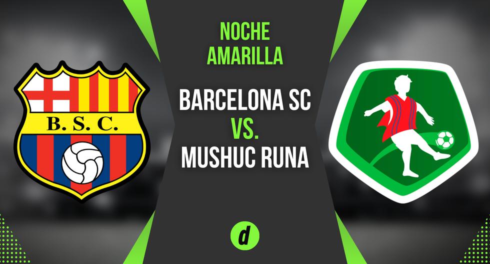 Con el ‘Kun’ Agüero, Barcelona SC vs. Mushuc Runa EN VIVO: partido por la Noche Amarilla