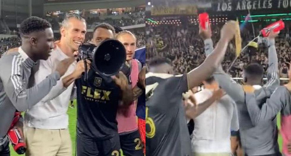Todos lo aman: la celebración de Bale con hinchas de LA FC tras ganar derbi de Los Ángeles