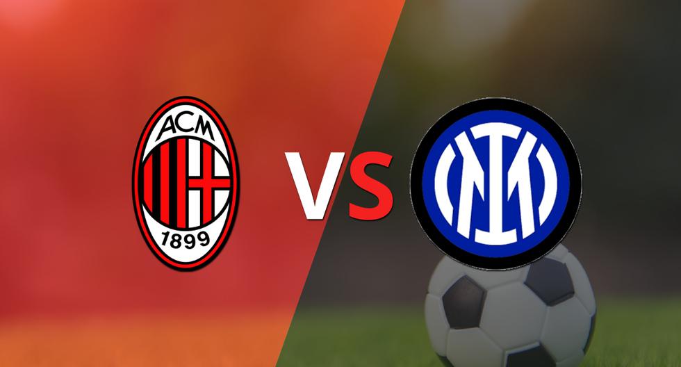 Milan y Inter empatan 1-1 y se van a los vestuarios