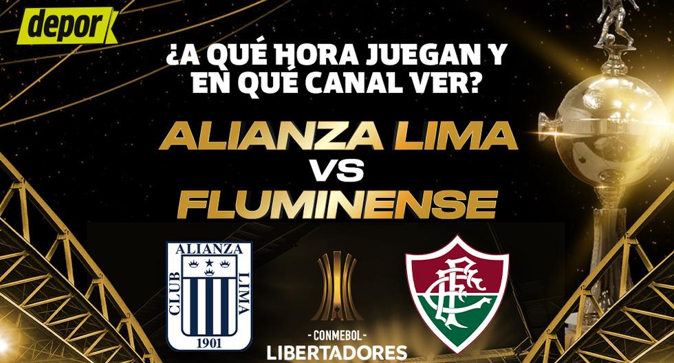 ¿A qué hora juegan Alianza Lima vs. Fluminense y en qué canales ver la Copa Libertadores?