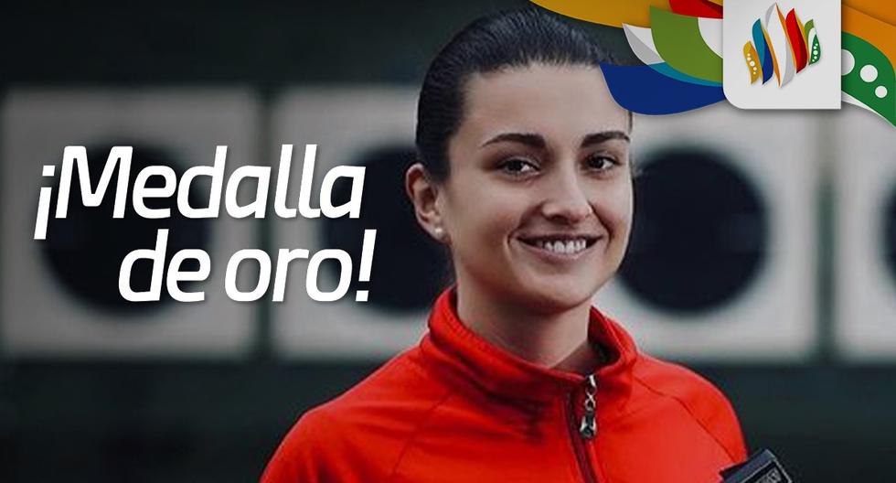Juegos Bolivarianos: peruana Brianda Rivera obtuvo medalla de oro en tiro deportivo femenino de 25 metros en Valledupar 2022