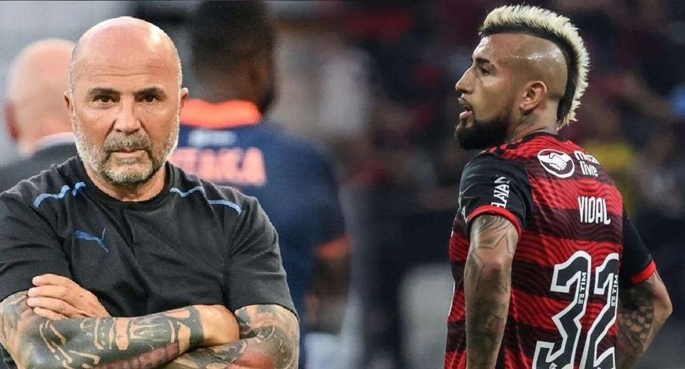 Vidal se marcha de Flamengo y firmará por Paranaense: culpan a Sampaoli de la salida
