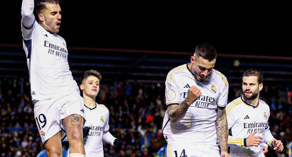 Regalo de reyes: Real Madrid ganó 3-1 a Arandina por la Copa del Rey