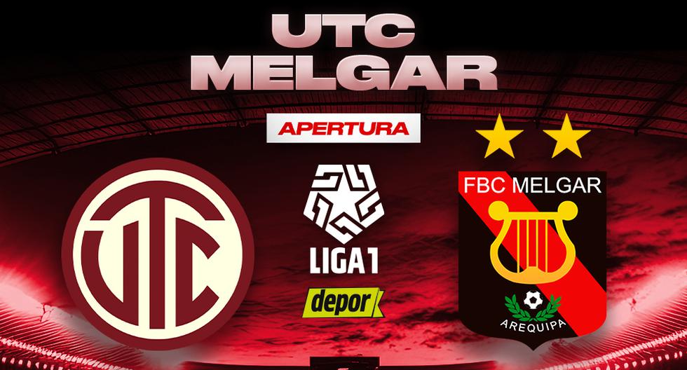 UTC vs Melgar EN VIVO vía Liga 1 MAX: a qué hora juegan por el Torneo Apertura