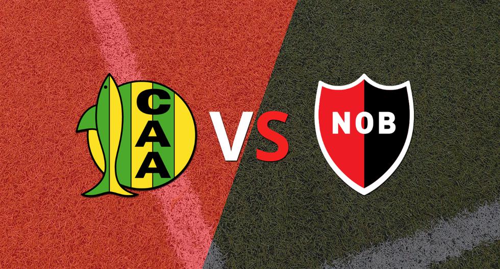 Newell's vs Aldosivi go to halftime with a score of 1-0.
