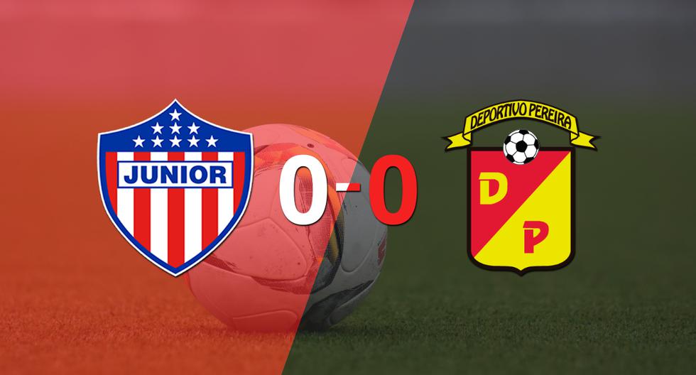 The match between Junior and Pereira ended in a goalless draw.