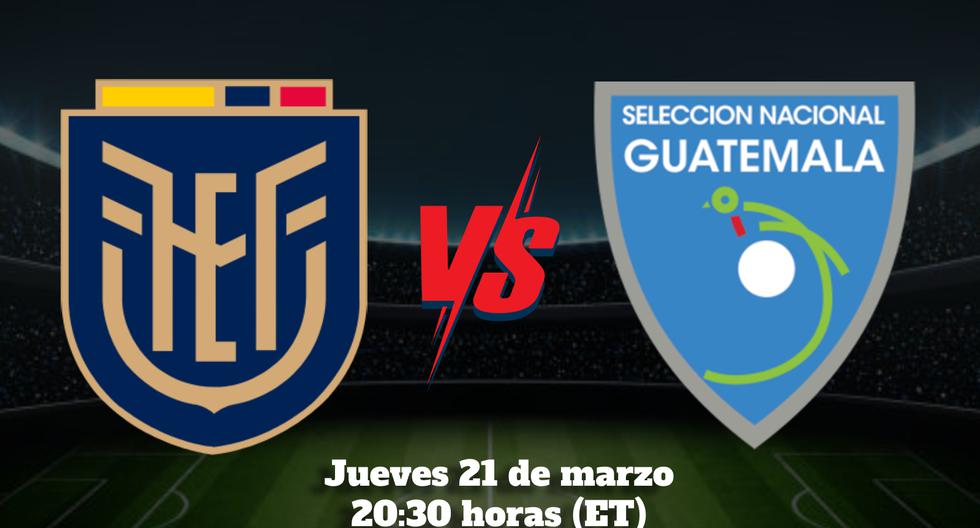 ¿Qué canal transmitirá Ecuador vs. Guatemala vía TV y ONLINE?
