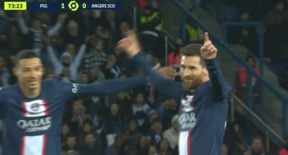Volvió el campeón del mundo: Lionel Messi marcó golazo para el 2-0 del PSG vs. Angers 
