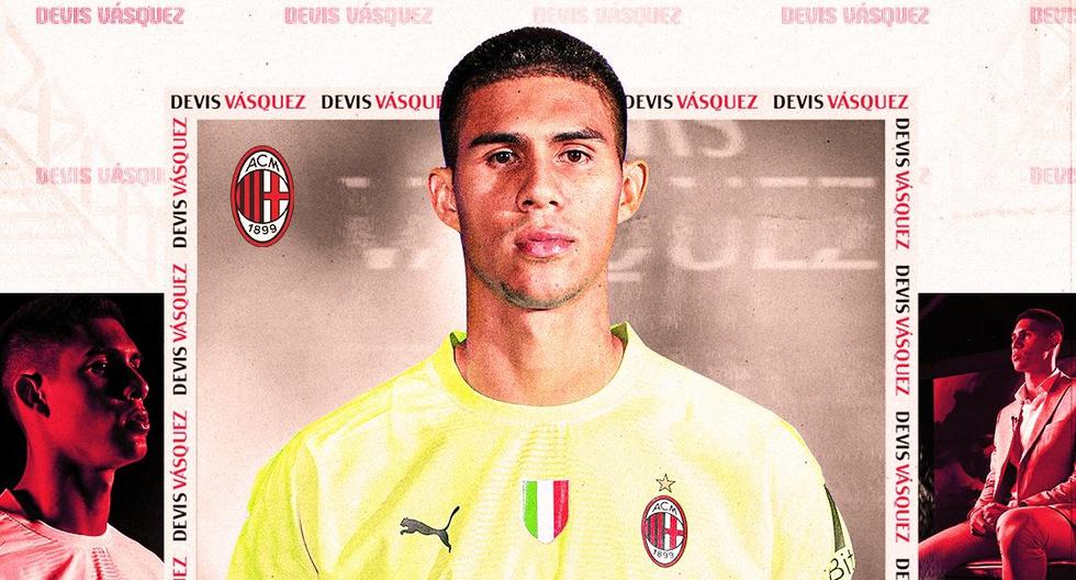 Un colombiano en Italia: Devis Vásquez fue anunciado como nuevo portero del AC Milan