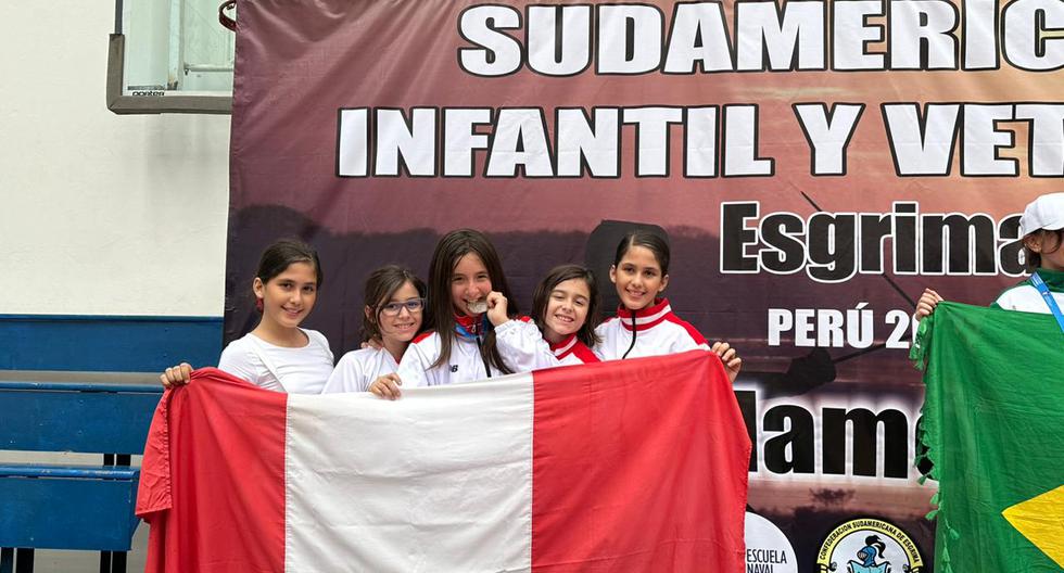 Perú obtuvo el primer lugar del medallero en el Campeonato Infantil y Veterano de Esgrima