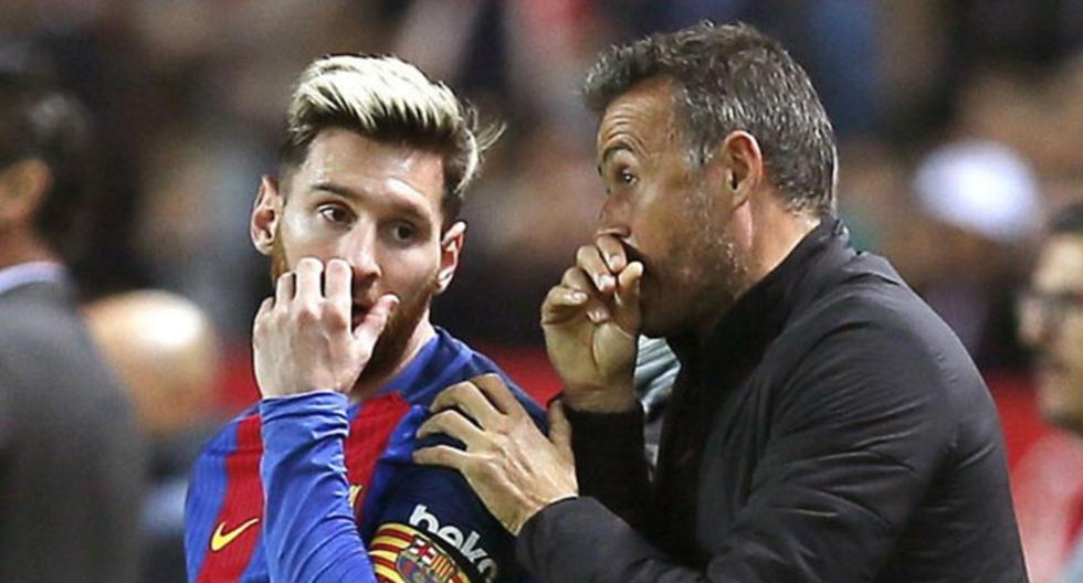“Tuvimos una discusión, duró un tiempito”: Messi reveló un pleito con Luis Enrique