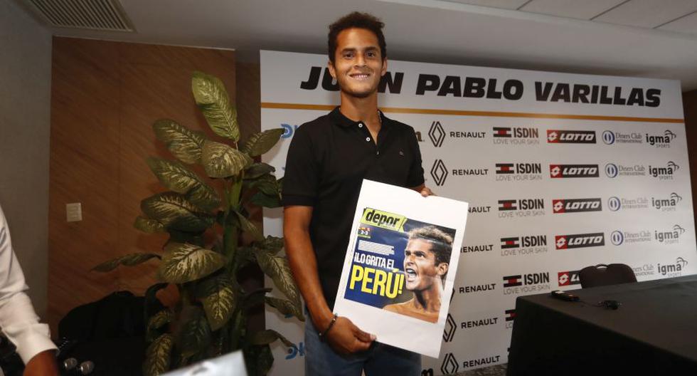 Juan Pablo Varillas: “Me siento feliz. Ser top 60 era mi objetivo, quiero seguir mejorando”