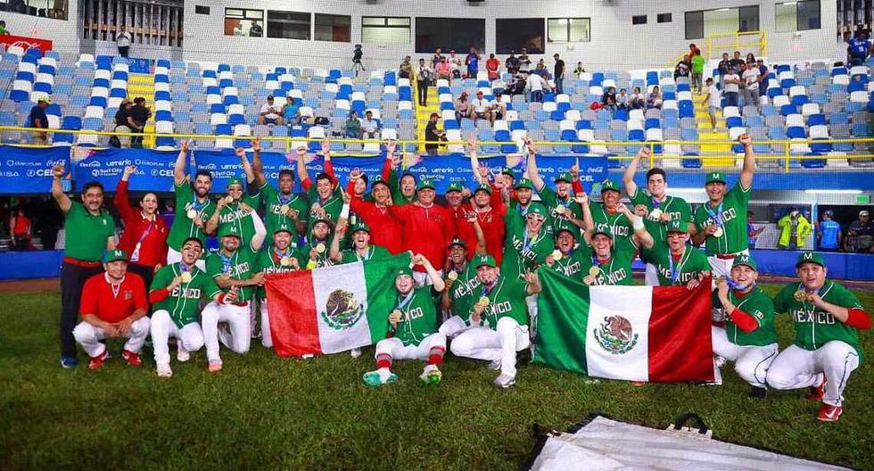 México es medallista de oro en béisbol en los Juegos Centroamericanos y del Caribe