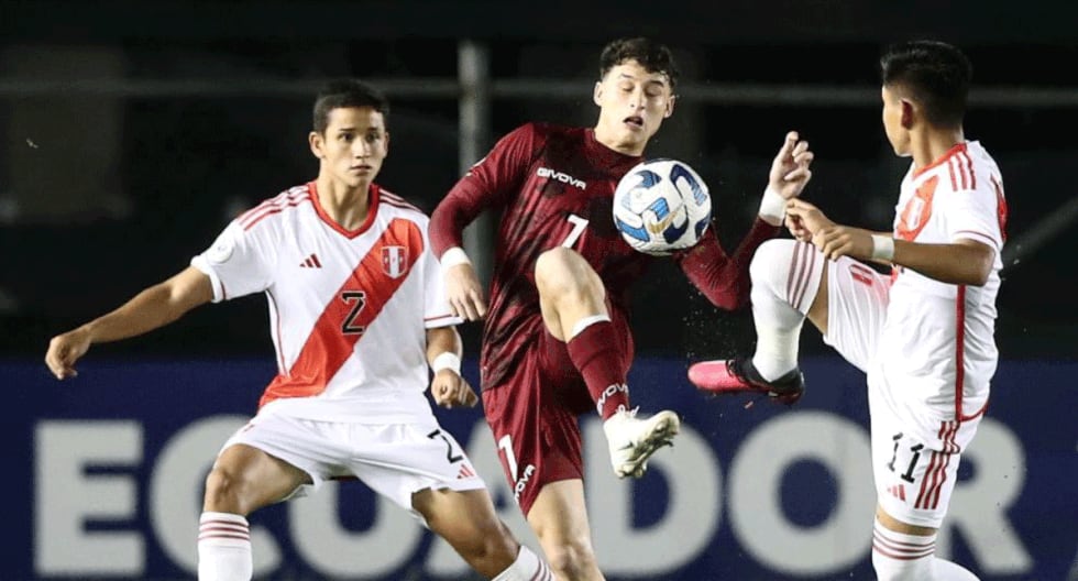 Se despidió con un empate: Perú y Venezuela igualaron por el Sudamericano Sub-17