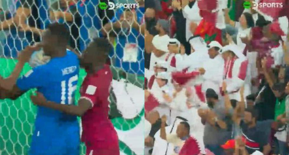 Gol de Muntari y la emoción de los hinchas de Qatar en el Mundial 
