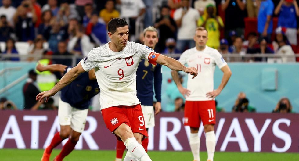 Le dieron una segunda oportunidad: Lewandowski puso el único gol de Polonia vs. Francia 