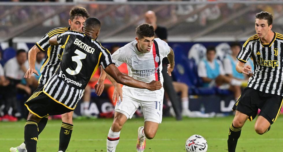 En penales: Juventus derrotó 4-3 a Milan, por amistoso internacional