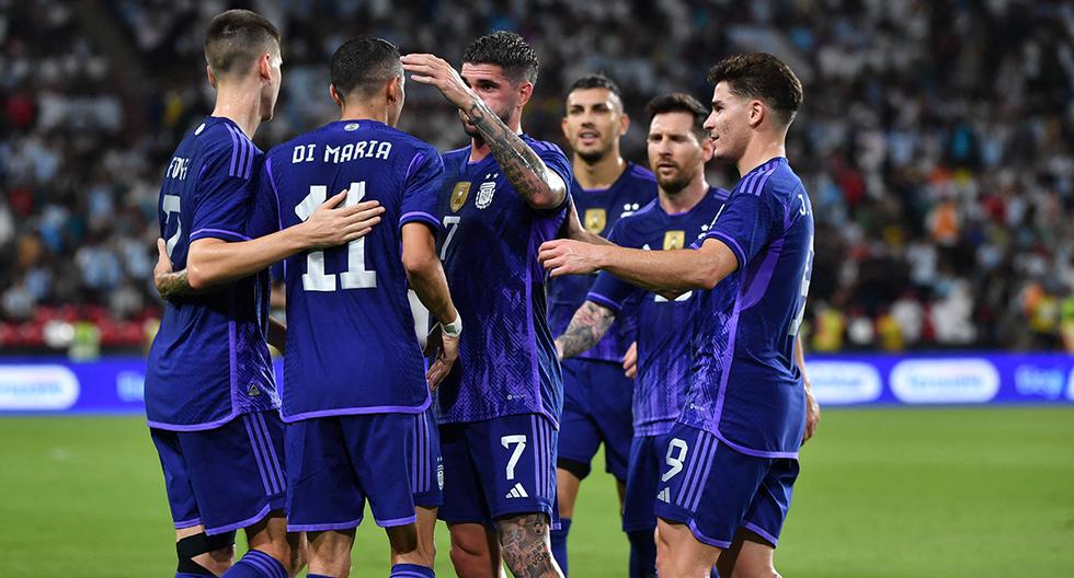 Argentina vs. Emiratos Árabes (5-0): resumen y goles del amistoso previo a Qatar 2022
