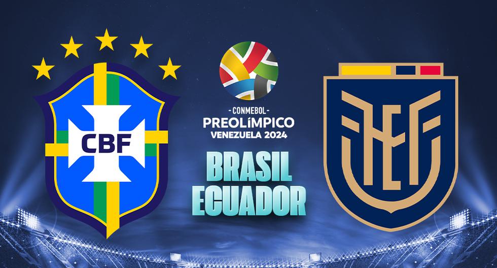 ¿En qué canal ver Ecuador vs. Brasil por la fecha 4 del Preolímpico Sub-23?