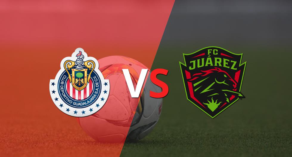 Chivas y FC Juárez se mantienen sin goles al finalizar el primer tiempo