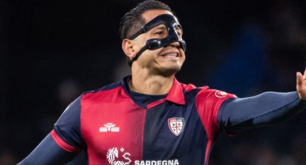 No pudo anotar: Gianluca Lapadula volvió a ser titular en el empate del Cagliari