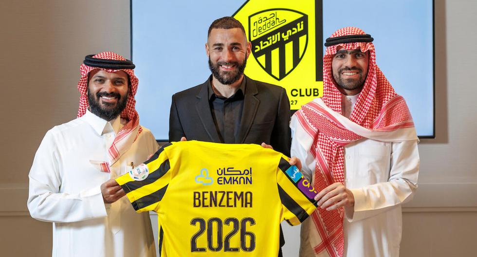 ¡Inicia su nueva aventura! Benzema fue presentado oficialmente en Al Ittihad