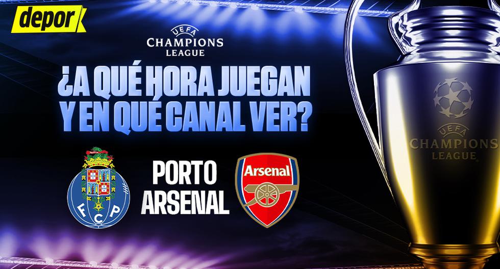 En qué canal se vio Porto vs. Arsenal y a qué hora fue el partido por la Champions