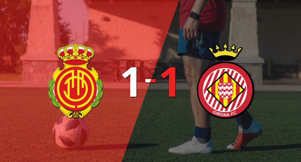 Girona empató 1-1 en su visita a Mallorca