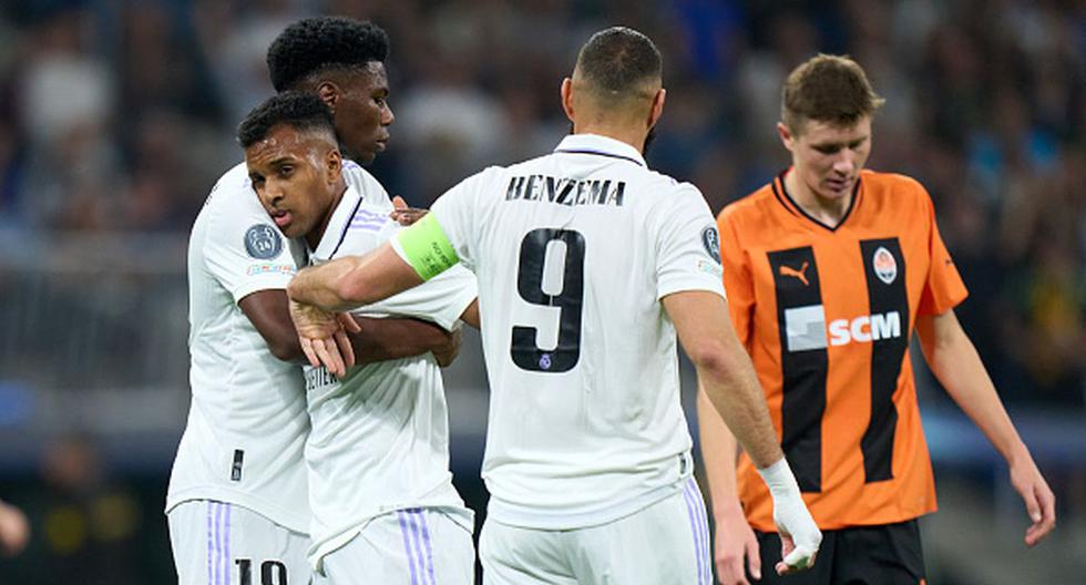 Puntaje perfecto: Real Madrid derrotó 2-1 a Shakhtar por la Champions League