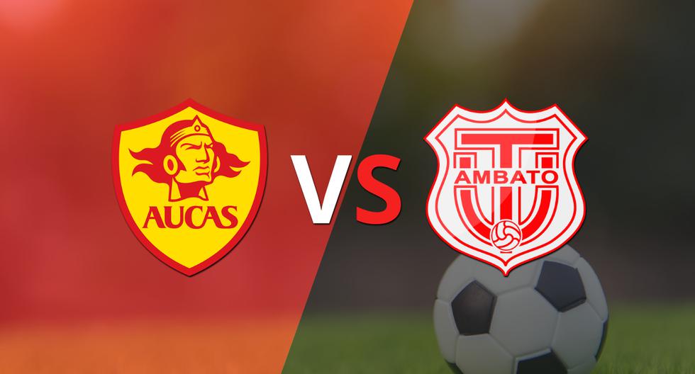 The first part concludes with an advantage for Aucas over Técnico Universitario.