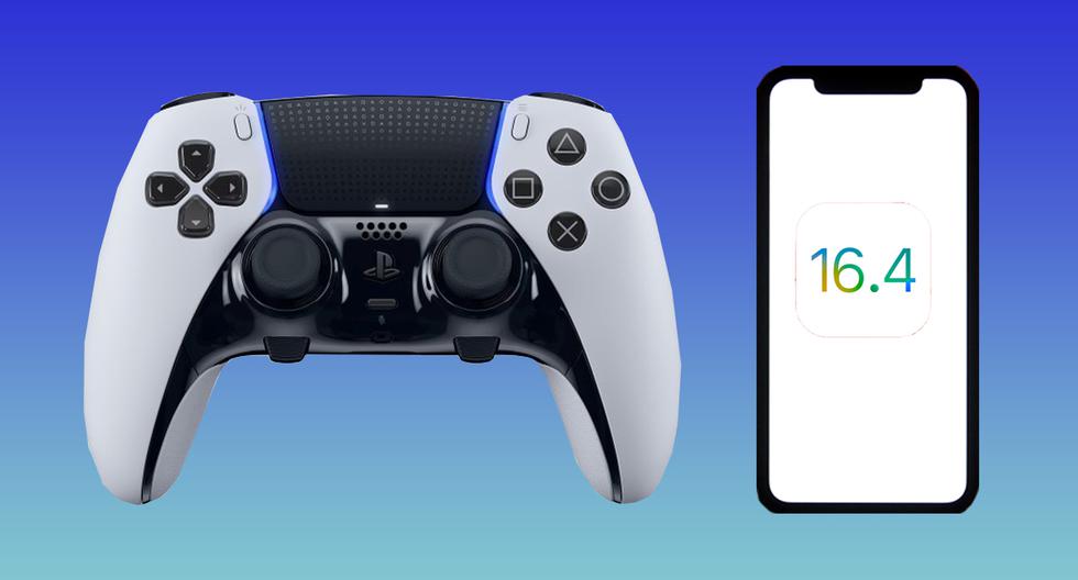 Guía para conectar el mando de la PlayStation 5 en un iPhone con iOS 16.4