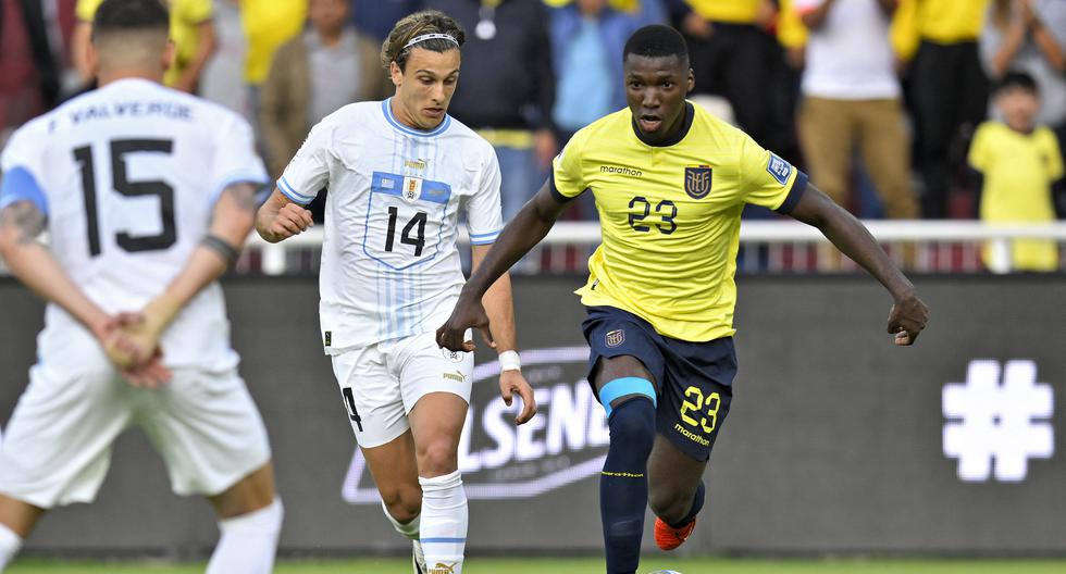 ¡Con doblete de Félix Torres! Ecuador venció 2-1 a Uruguay, por Eliminatorias 2026