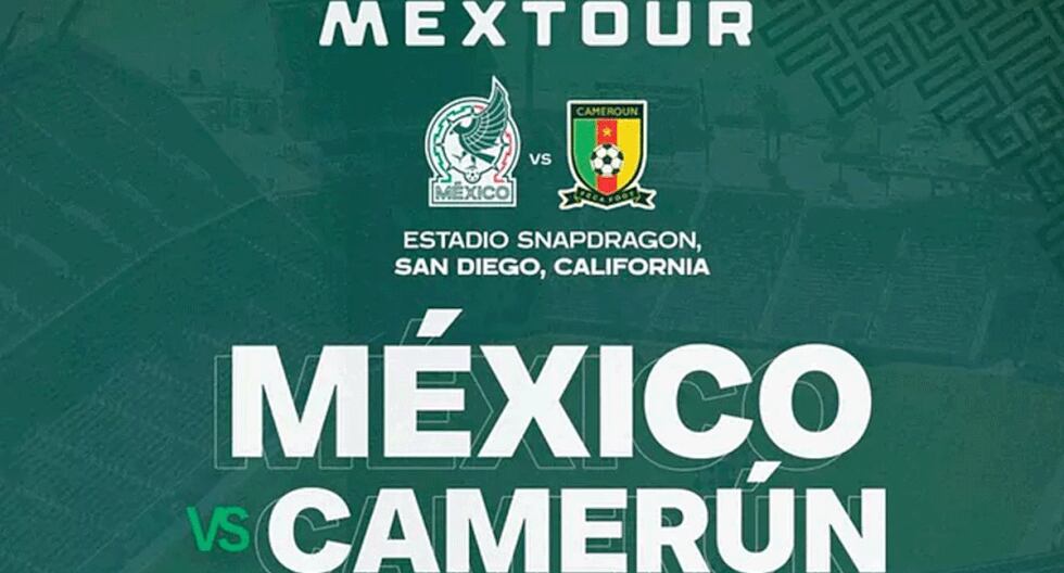 ¡Es oficial! Selección Mexicana iniciará gira en USA con un duelo ante Camerún