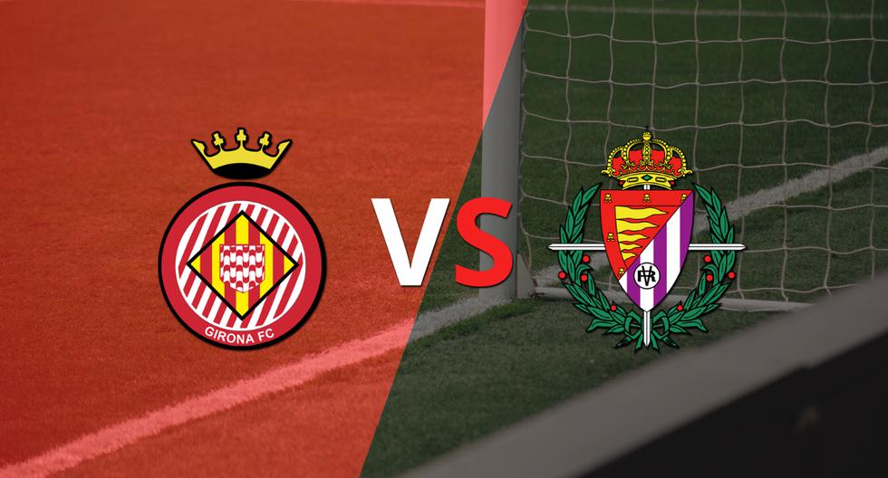 Girona and Valladolid attempt to break the tie in the second half.