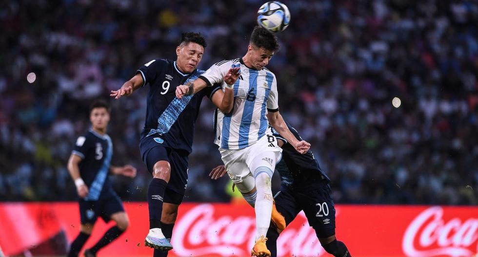 ¡Está imparable! Argentina derrotó 3-0 a Guatemala por el Mundial Sub 20