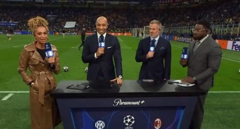 The viral blooper of a journalist when presenting a Champions League match: 