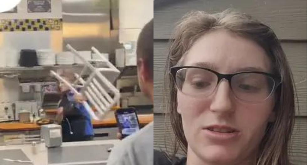 ¿Quién es la “Waffle House Avenger”, la mujer del video viral que desvió un sillazo en el aire?