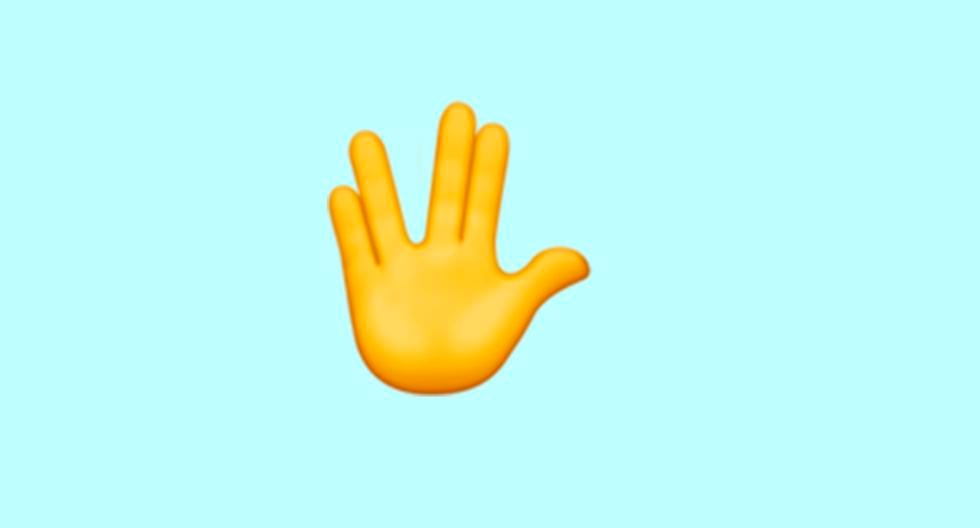 WhatsApp: qué significa el emoji de la mano con los dedos separados