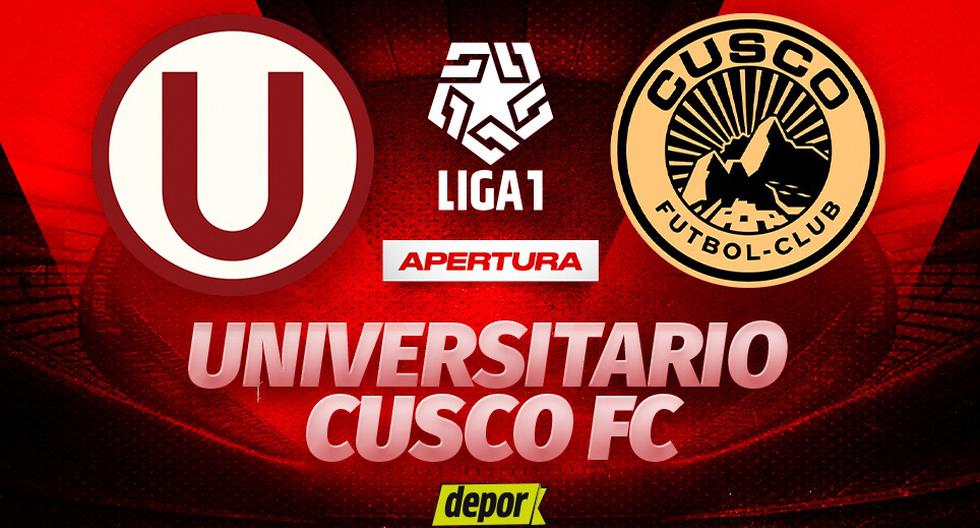 Universitario vs. Cusco FC EN VIVO vía GOLPERU: a qué hora juegan por el Torneo Apertura