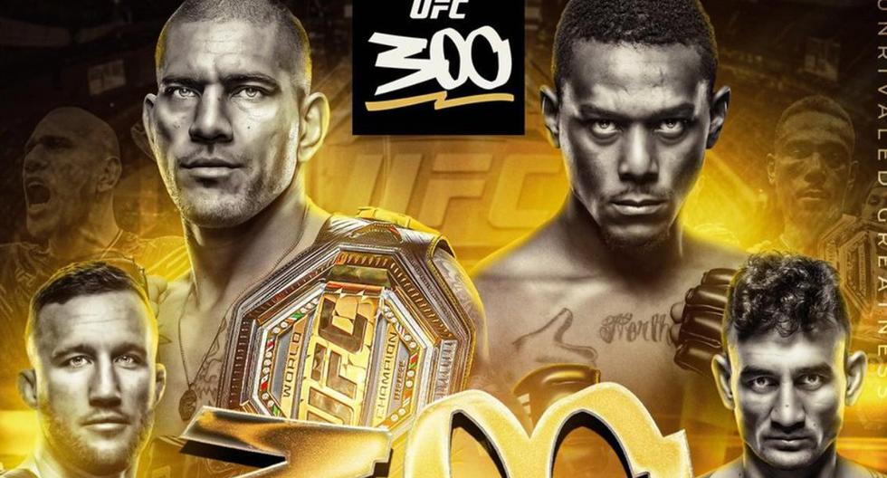 ¿A qué hora ver HOY el UFC 300: Pereira vs. Hill EN VIVO? Canales gratis de transmisión