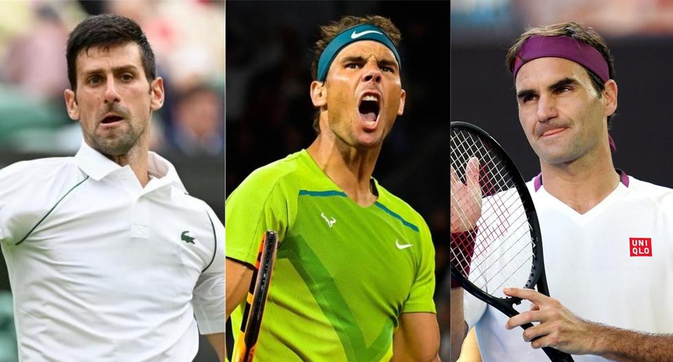 La realidad del ‘Big 3′: el presente de Djokovic, Nadal y Federer lejos de la cima de la ATP