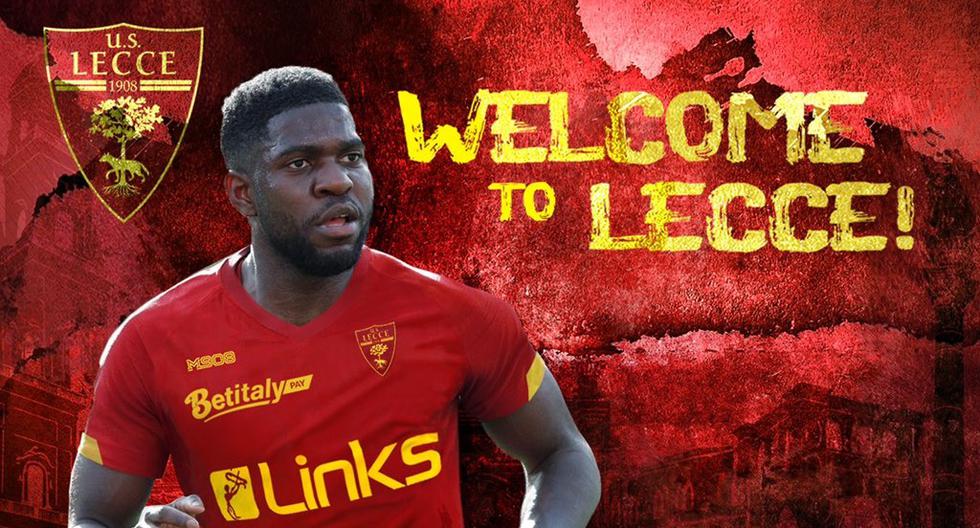 Barcelona distances itself from a problem: Umtiti was loaned to Lecce in Italy.