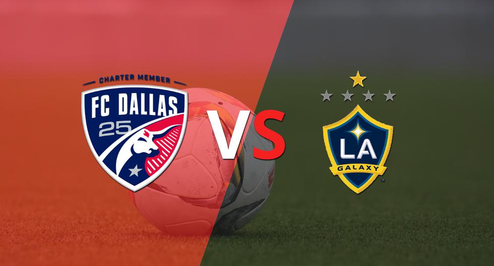 Termina el primer tiempo con una victoria para FC Dallas vs LA Galaxy por 1-0
