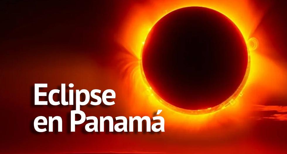 Así se vio el anillo de fuego del eclipse solar en Panamá