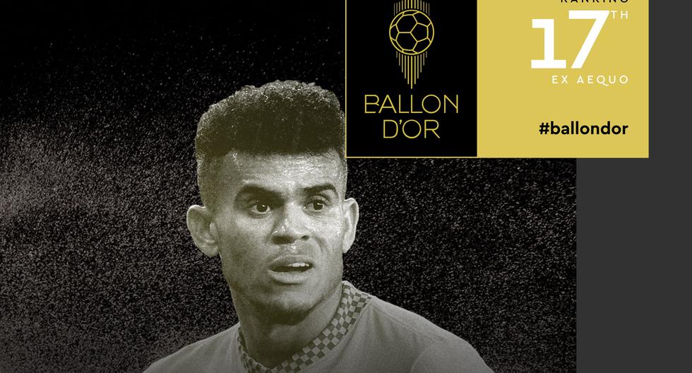 Por encima de ‘CR7’: France Football reveló la clasificación de Luis Díaz en el Balón de Oro